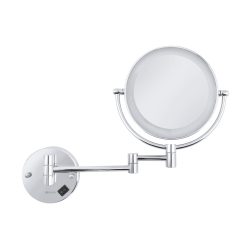 Naścienne lustro hotelowe, łazienkowe Sanjo LH-02 LED podświetlane